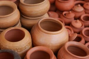 Terracotta bloempot